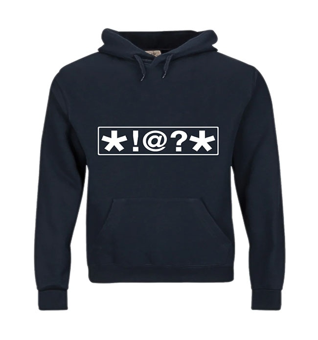 DILLIGAF logo sweatshirtNavy S